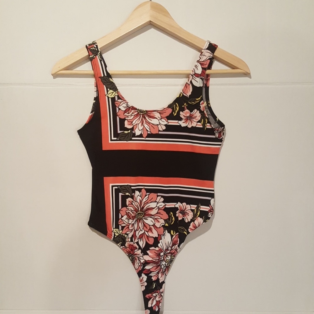Floral One Piece Bodysuit